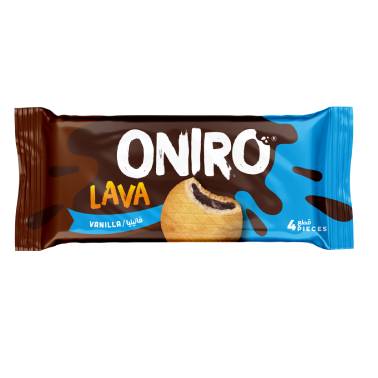 Oniro Choco lava Vanilla Flavor 40g (4 pieces)